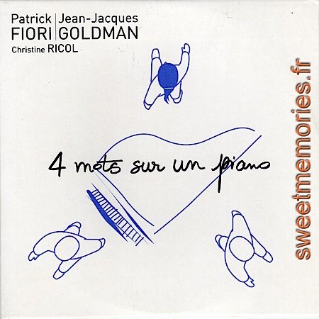 Jean-Jacques Goldman - 2007 - 4 mots sur un piano - Promo - France - Recto